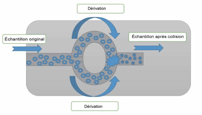 Homogénéisateur haute pression, microfluidique